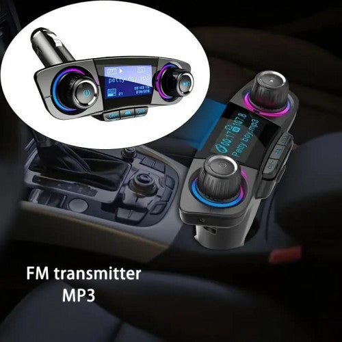 🎵🚗 Transmisor FM Bluetooth Pantalla LED 📱🔥