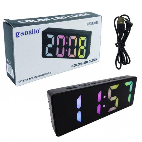 🕒 Reloj LED a Color Gaosio DS-3806C 🕒 
