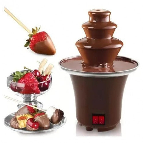 🍫💖 Fuente de Chocolate Eléctrica de 3 Niveles 🍫💖