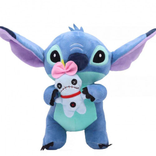 🐾 Peluche  Stiitch Con Trapos Scrunp 25 Cm. 🐾