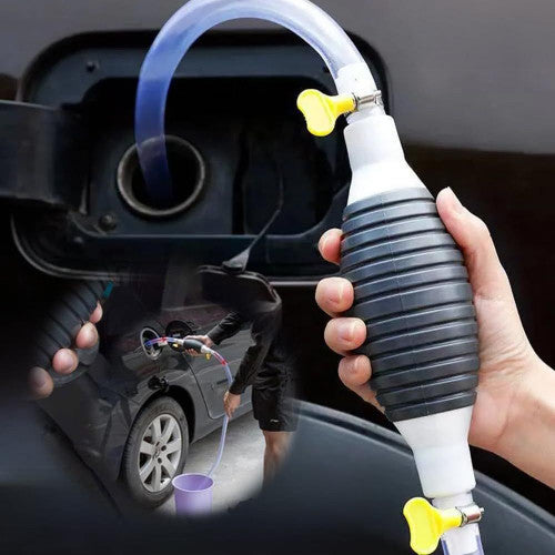 🛢️ Sifón manual para cambio de aceite o líquidos 💧 🚗