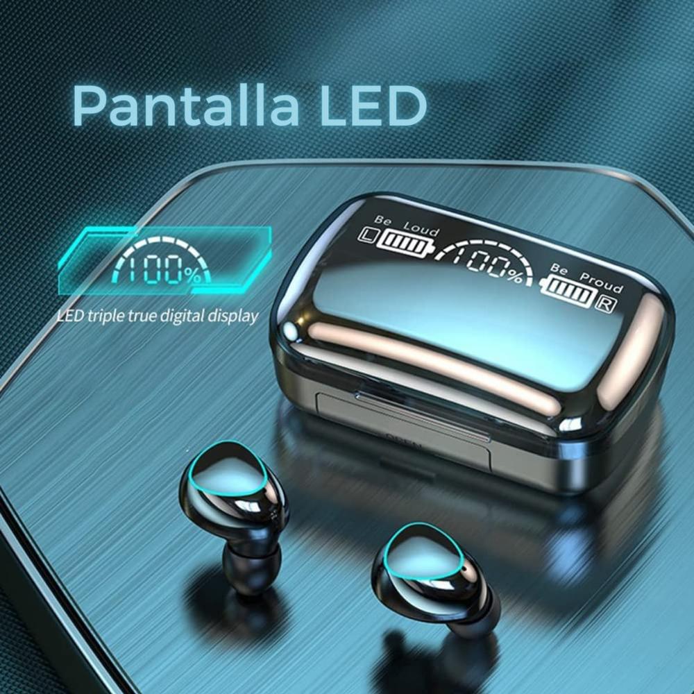🎧 Audífonos Inalámbricos M10 con Pantalla LED 🎧